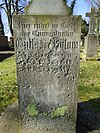 Dobbertin Monastery Cemetery Gravestone Auguste von Bülow Row 6 Place 1 2012-03-23 ​​094.JPG