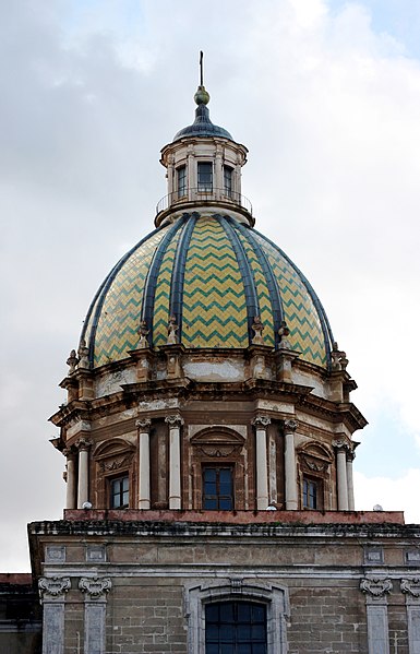 File:Dome - San Giuseppe dei Teatini - Palermo - Italy 2015.JPG