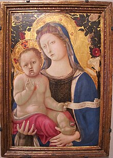 Madonna and Child, 1437 Domenico di bartolo, madonna col bambino, 1437.JPG