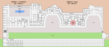 Plan of Pavilion on the Oppian Domus Aurea Oppio - ricostruzione ipotetica.png