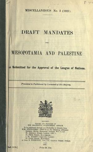 Mandate For Mesopotamia