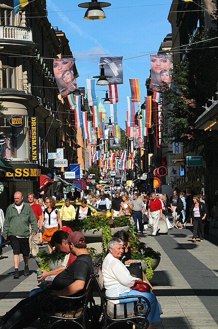 Drottninggatan sommaren 2006