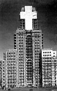 Edificio Kavanagh en construcción, octubre de 1934
