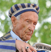 Edward Mosberg a Holocaust survivor, real estate developer and philanthropist Edward Mosberg.png