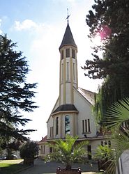 De kerk in Amnéville