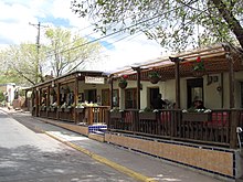 El Farol located on Canyon Road, Santa Fe, New Mexico El Farol Restaurant and Cantina, Santa Fe NM.jpg