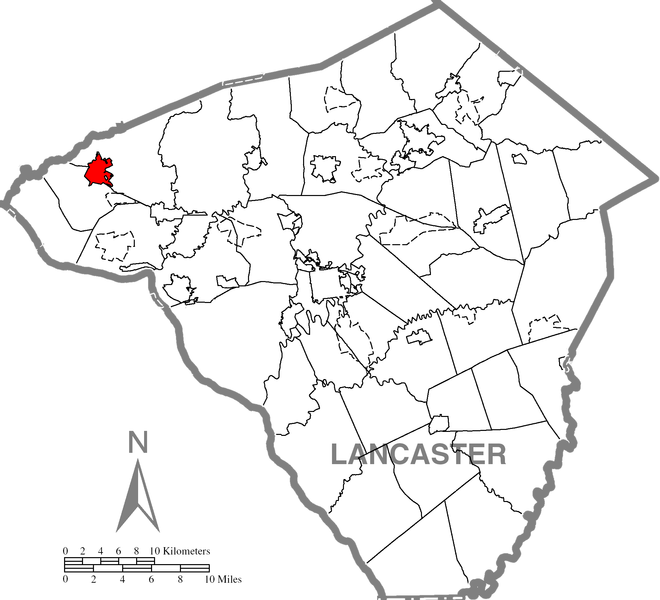 File:Elizabethtown, Lancaster County Highlighted.png