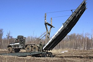 A TMM-3 bridge laying vehicle of the Russian Army (2017)