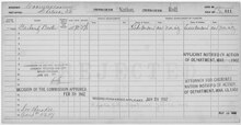 Enrollment for Cherokee Census Card R411 - NARA - 259474.tif