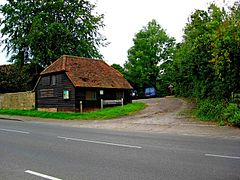 Eingang zum McAlmont Reserve, The Street - geograph.org.uk - 1460649.jpg