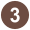 Eo circle brown number-3.svg