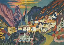 Davos in Summer, 1925, Kirchner Museum Davos in Davos