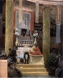 Félix Régamey - Cérémonie bouddhique au musée Guimet le 27 juin 1898.jpg