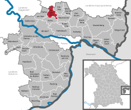 Kaart van Fürstenstein