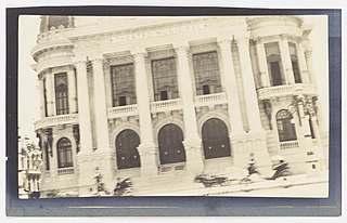 Fachada do Teatro Municipal