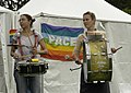 Castle brass band, International Peace Day 2009, Geneva.