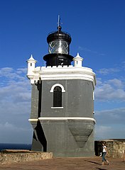 Morro Fort Lighthouse, San Juan.