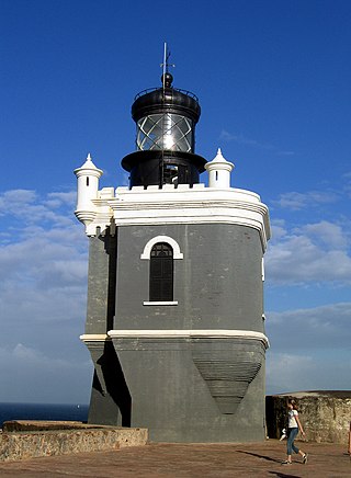 <span class="mw-page-title-main">Castillo San Felipe del Morro Lighthouse</span> First lighthouse built in Puerto Rico