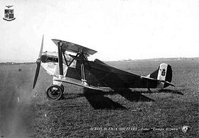 Vue de l'avion.