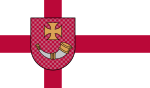 Flag of Ventspils, Latvia