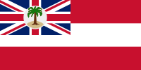 Flag of the Cook Islands Federation (1893–1901)