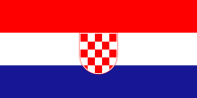 Flag of the Croat National Council in Serbia Flag of the Croat minority in Serbia and Montenegro.svg