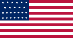 Flag of the United States of America (1836–1837)