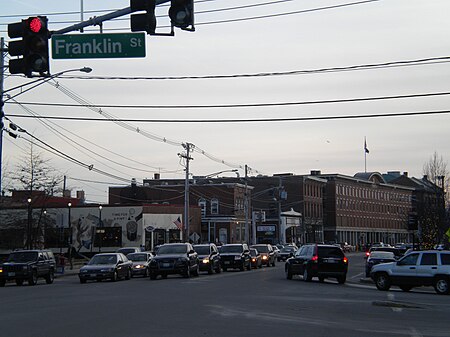 Franklin St at Commercial