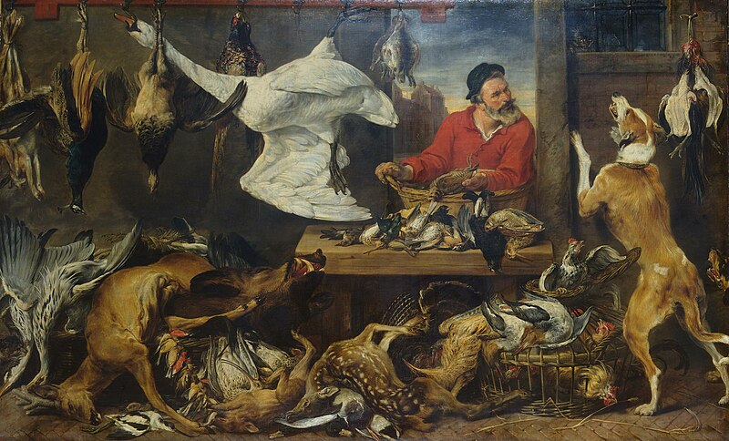 File:Frans Snyders and Jan Wildens - Game Stall.jpg