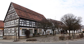 Hauptstrasse 1, former inn Goldener Adler [Golden Eagle] Frohnlach-Hauptstr1.jpg