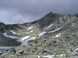 Furkotský štít z Furkotskej doliny.