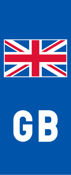 File:GB flag blue country identifier.svg