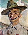 ネパール・グルカ兵のガジャ・ガーレ（英語版）を描いた絵画