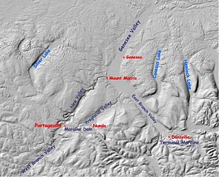 <span class="mw-page-title-main">Glacial geology of the Genesee River</span>