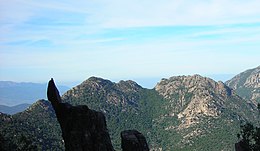 Monte Genna Strinta see from Monte Lattias. Genna Strinta.JPG