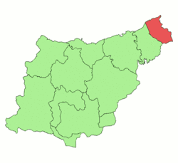 Localització del Baix Bidasoa