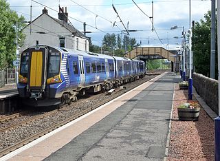 Glengarnock railway station Railway station in North Ayrshire,Scotland