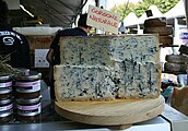 Gorgonzola (blue-veined cheese)