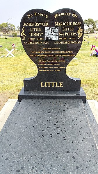 File:Grave of Jimmy Little.jpg