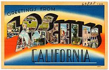 "Large Letter" card c. 1940s Greetings from Los Angeles, California (63828).jpg