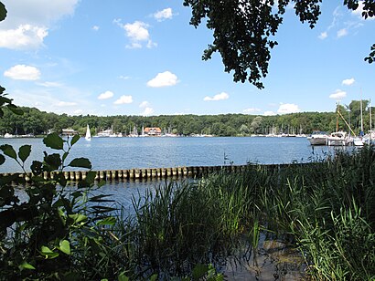 So kommt man zu dem Großer Malchsee mit den Öffentlichen - Mehr zum Ort Hier