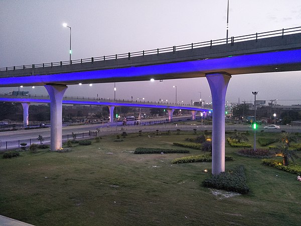 Image: Gujranwala flyover