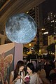 HK 灣仔 Wan Chai 利東街 Lee Tung The Avenue night 月球博物館 big Moon Museum by UK Luke Jerram October 2017 IX1 15.jpg
