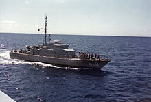 Cessnock underway in the mid-1980s HMAS Cessnock.jpg