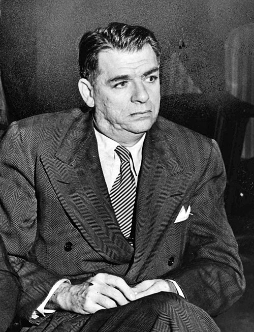 Hammerstein watching an audition at the St. James Theatre on Broadway, 1948