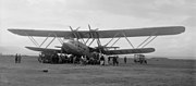 Handley Page H.P.42 exemplo de biplano de asa sesquiplano.