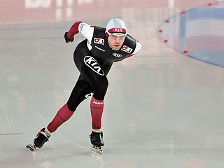 Haralds Silovs Latvian speed skater