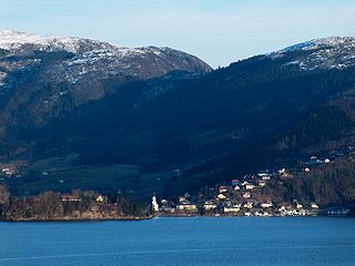 Hausvik Village in Western Norway, Norway