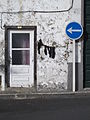 Door in Vila Franca do Campo in the Azores