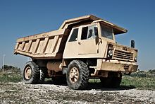 Perlini T20 S dump truck Heavy dump truck in Italy.jpg